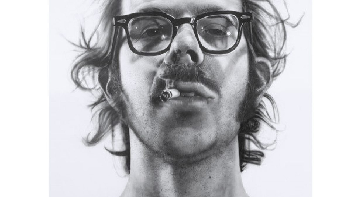 Chuck Close Self-Portrait Poster - COOL HUNTING®