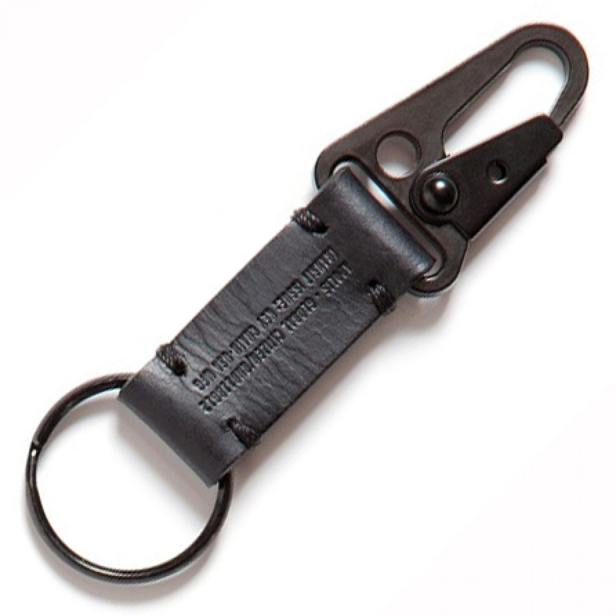 ミュージシャン POINTLESS JOURNEY LOGO KEY CHAIN Black