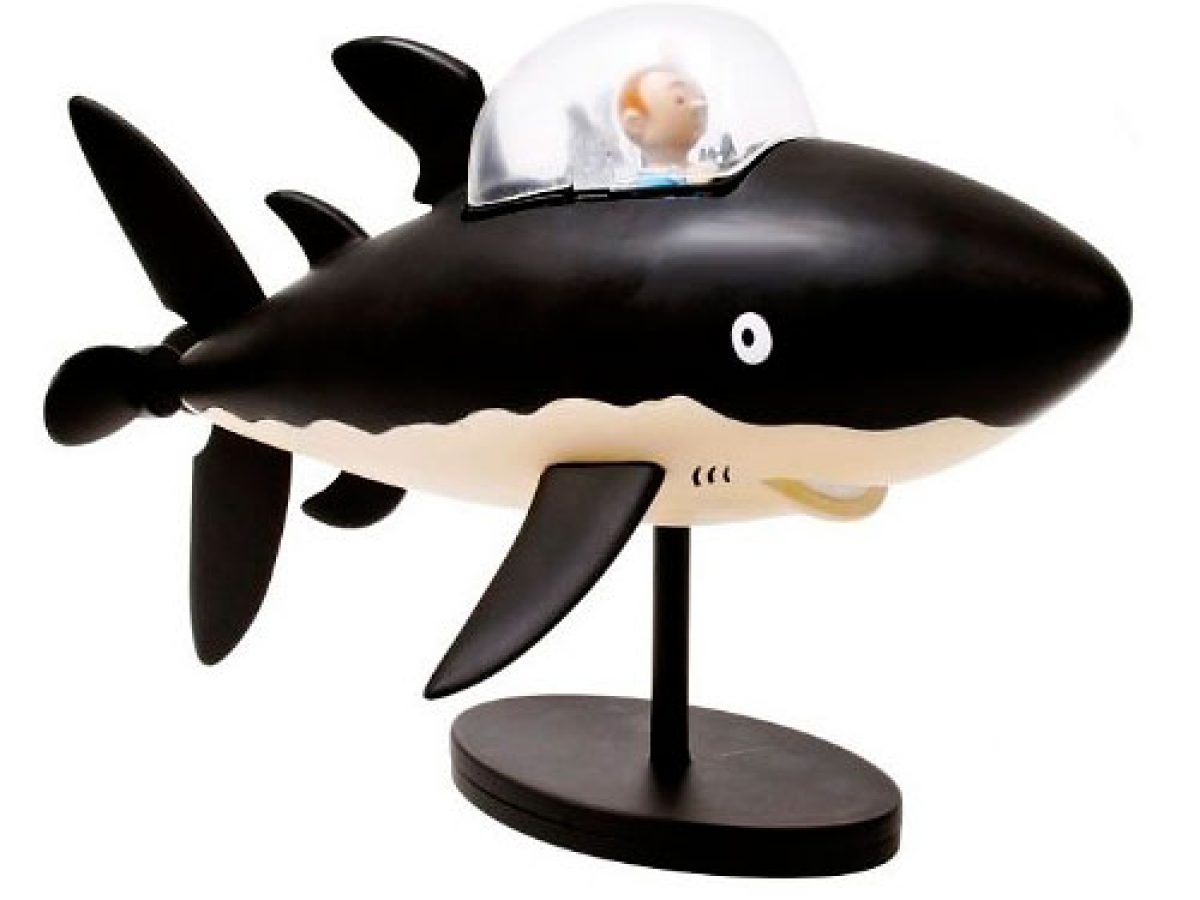 タンタン42cmレジン型大模型　 サメマリン号　激レア超希少　TINTINの冒険 tintinshark-1200x900.jpg