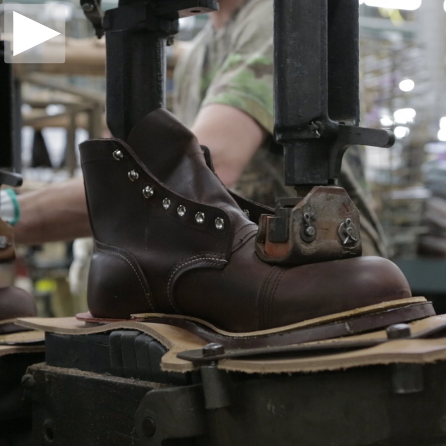 靴 Nom de Guerre x Red Wing Nom de Guerre x Redwing: Trench Protection Boots - COOL HUNTING®