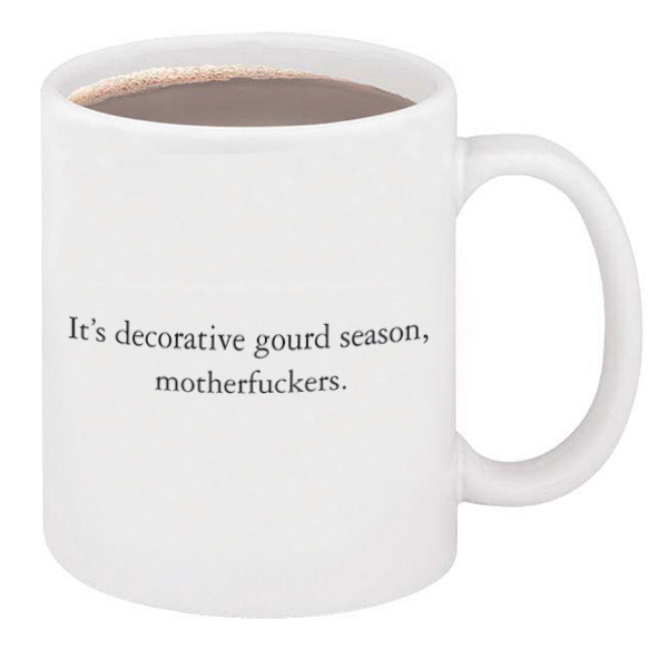 It\'s Decorative Gourd Season Mug - COOL HUNTING®