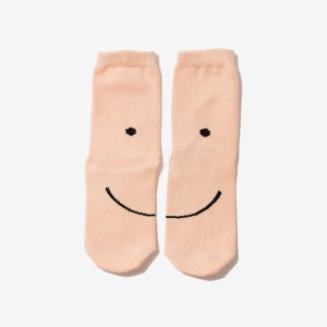 smiley_face_socks_kids_pink_peach-147591