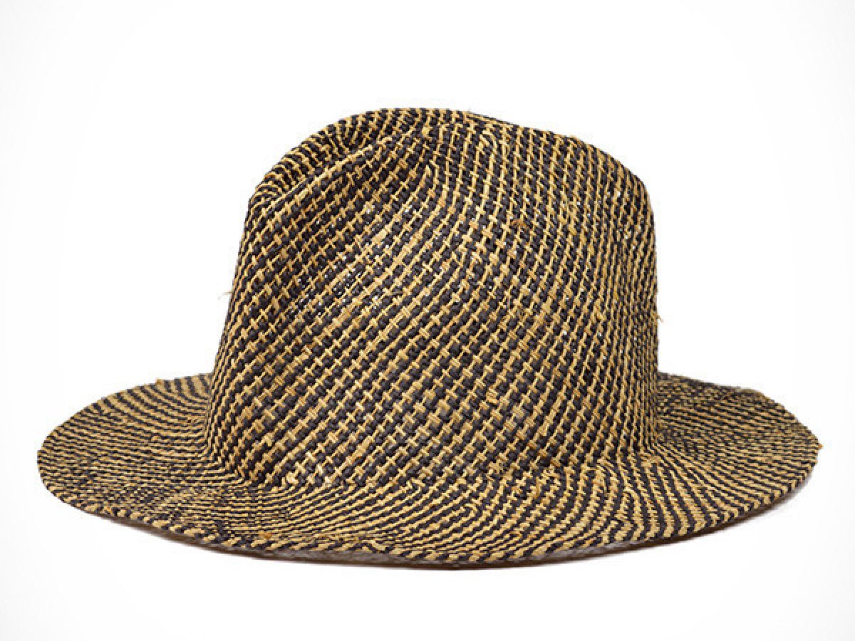 Masters Cream Straw Sun Hat with Green Geometric Band -NWT Traditional Handwoven Wide Brim Sun Hat - Shop on Pinterest main image 2