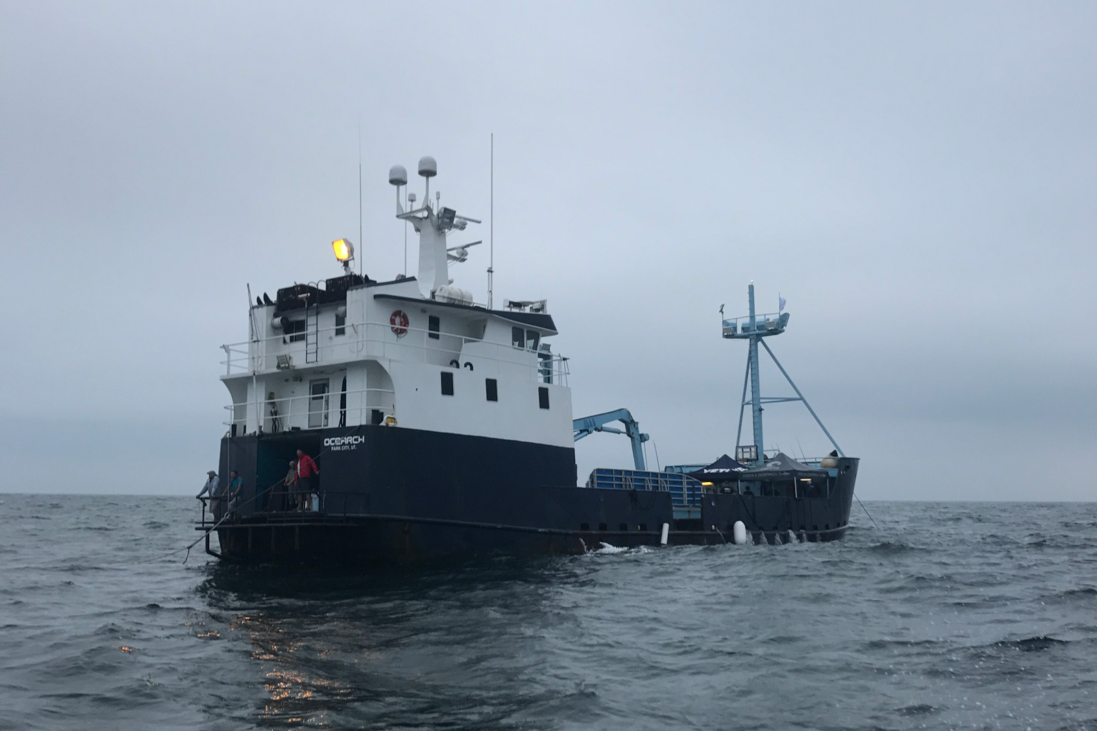Aboard the Ocearch with Jefferson's Bourbon - COOL HUNTING®