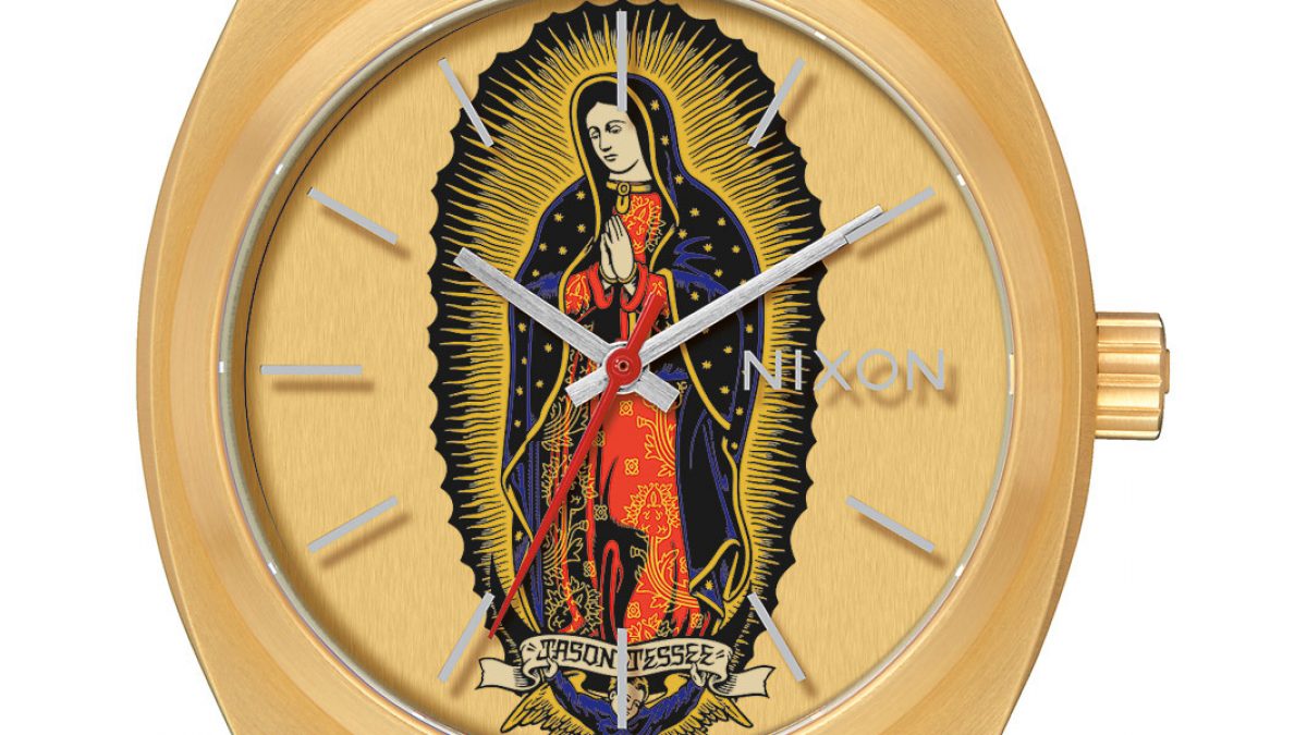 maa07i☆NIXON Santa Cruz ゴールド腕時計　聖母マリア maa07i☆NIXON Santa Cruz ゴールド腕時計 聖母マリア maa07i☆NIXON