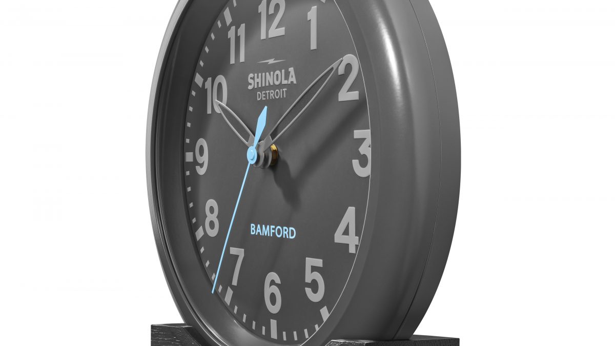 shinola runwell clock
