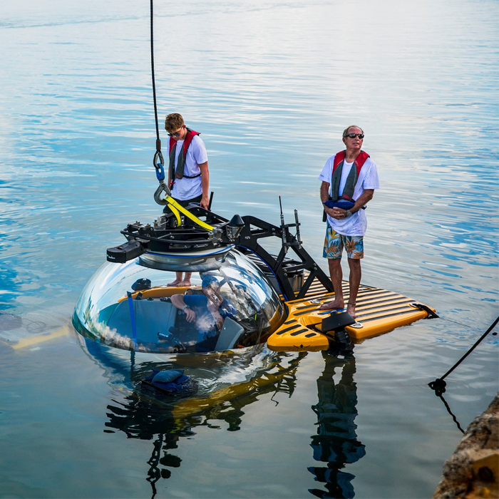 Plastic Bubble Subs Grant Humans Access to the Deep Sea - COOL HUNTING®