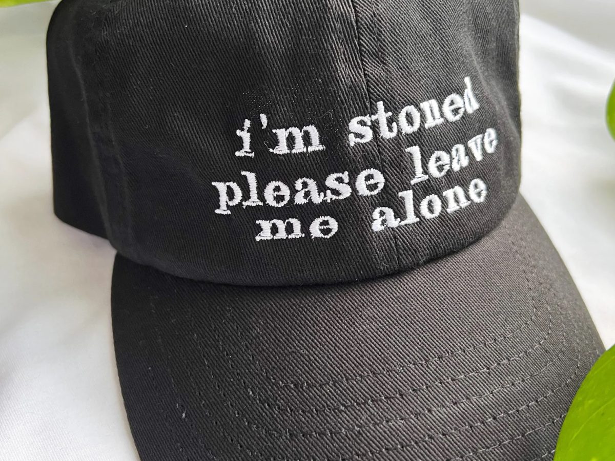 “i'm stoned please leave me alone” Cap COOL HUNTING®
