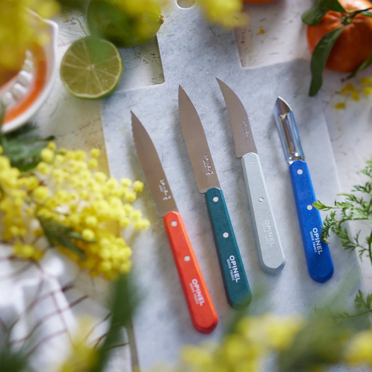  Good Cook 4-Piece Quick Paring Knife Set, multi-color, Small:  Paring Knives: Home & Kitchen