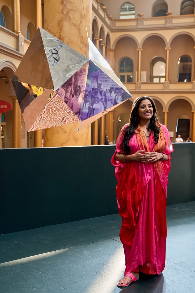 Suchi Reddy's Colossal “Look Here” Installation at the National