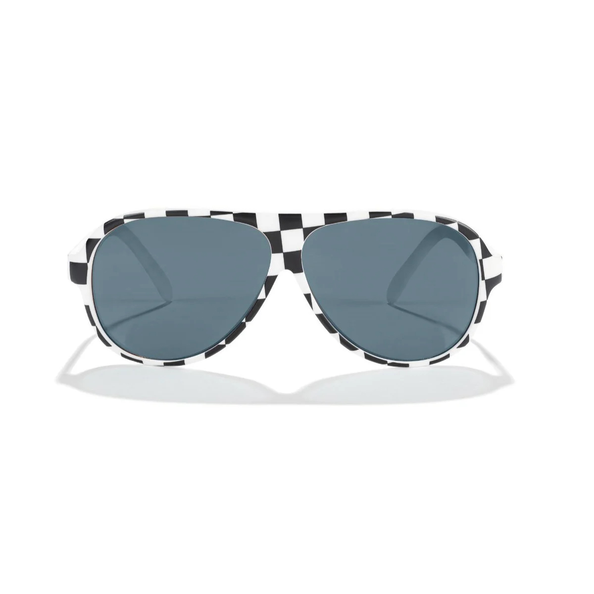 checkered aviator blublocker front