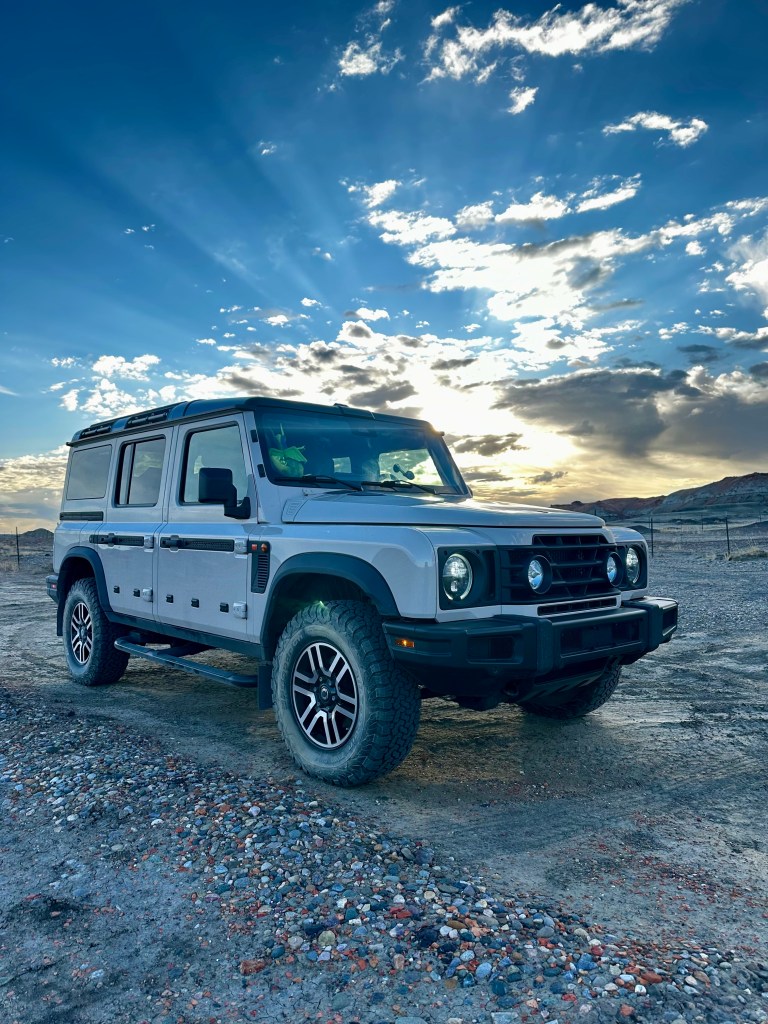 An Ineos Grenadier in New Mexico