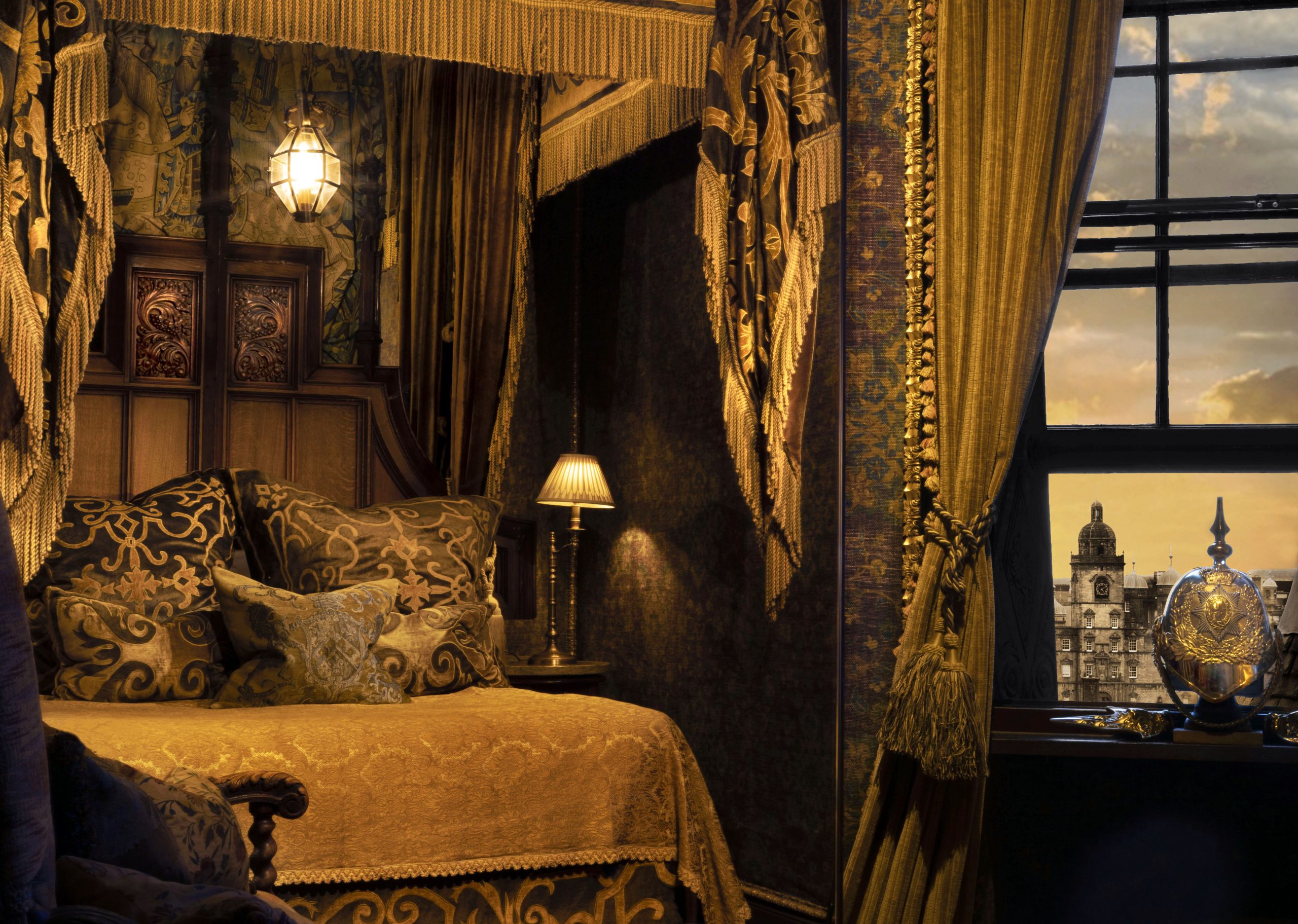 The Heriot Suite at The Witchery. 