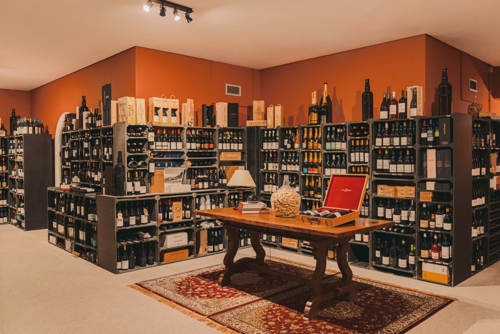 The Wine Cellar at The Yeatman Hotel.