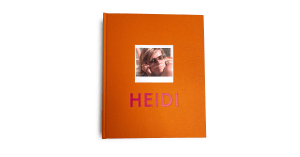 An orange book cover by Maria Meyer Feng.