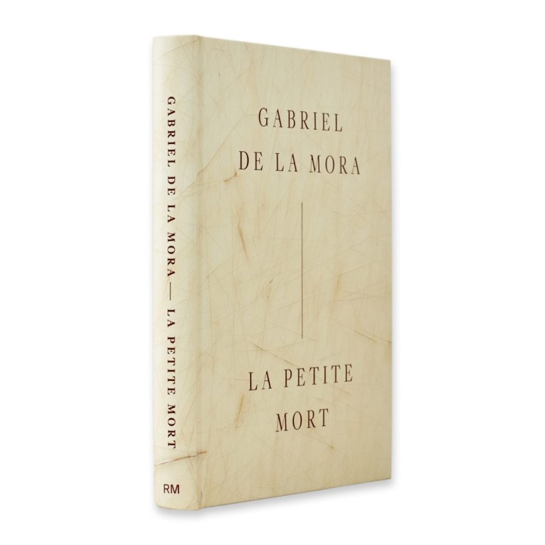 The cover of the Gabriel de la Mora book La Petite Mort on a plain background
