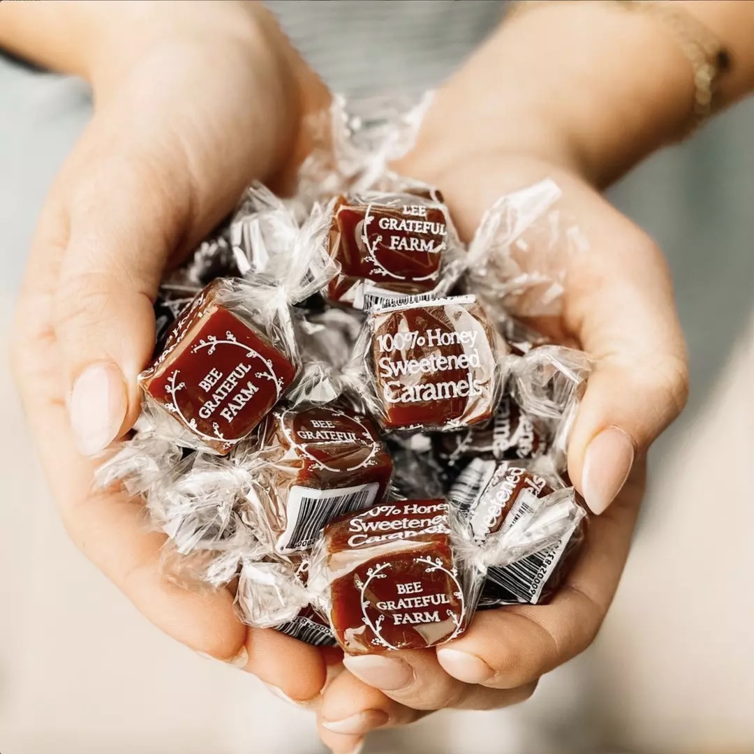 Chocolate Peanut Crunch Caramels