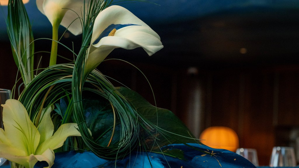 A flower arrangement on a table