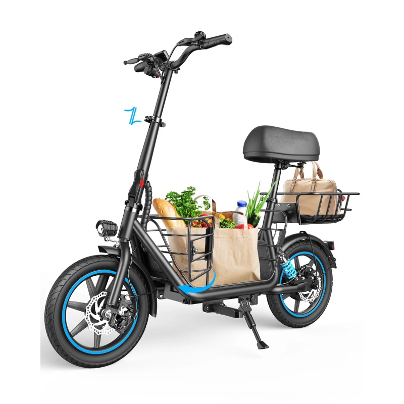 gyroor_Electric_scooter_groceries