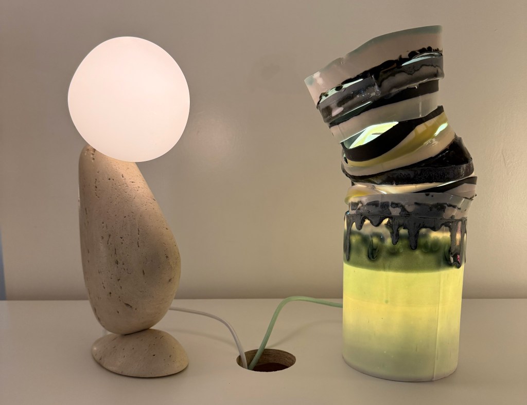 The Ben Lamp, by Matthew McCormick/Matthew McCormick Studio alongside Harry Allan's Fuse Lamp