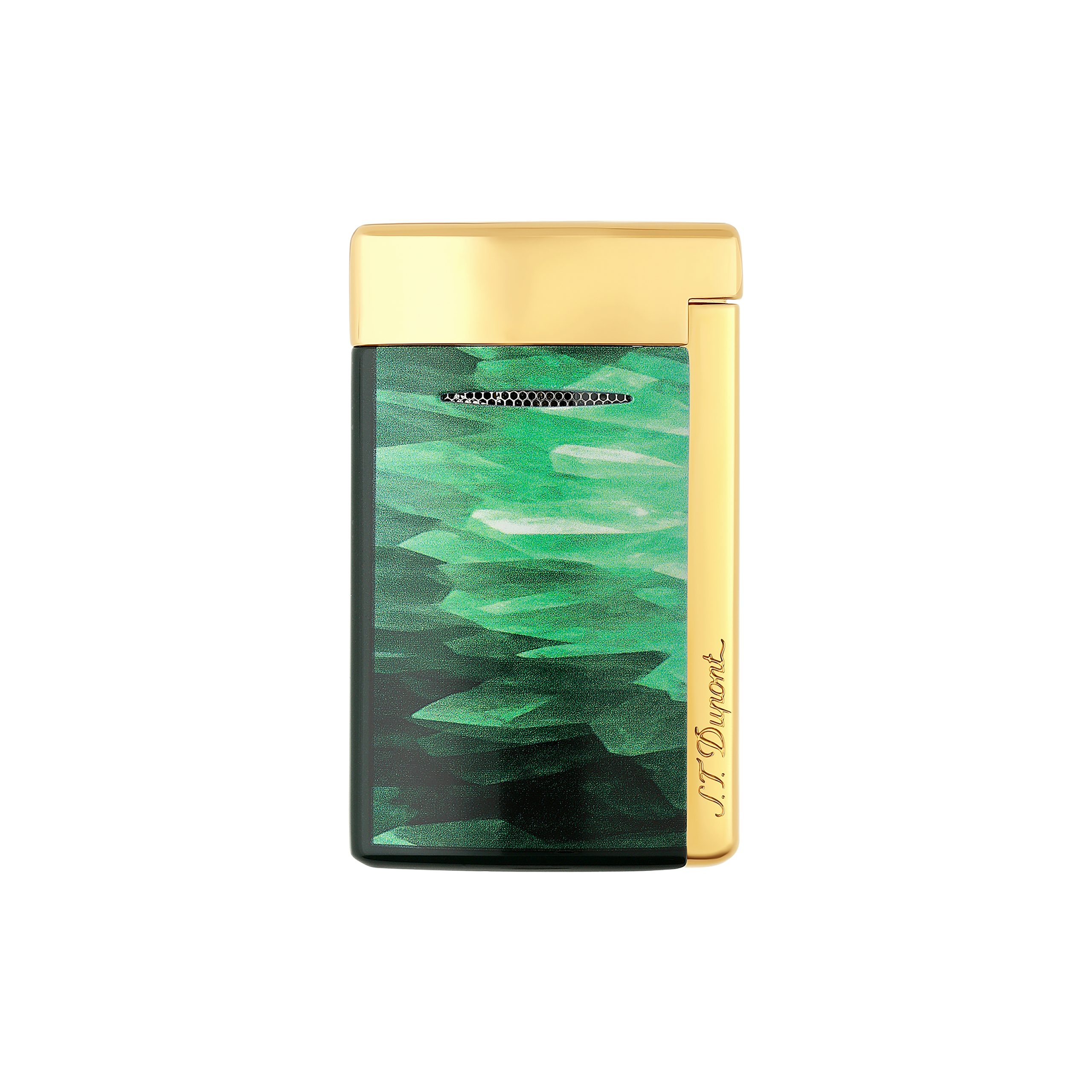 S.T. Dupont Geode Minijet Lighter Green