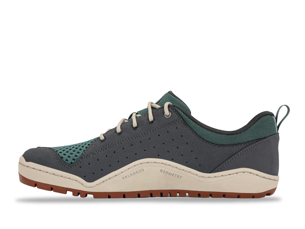A silhouette view of the Astral Techyak shoe on a white background.