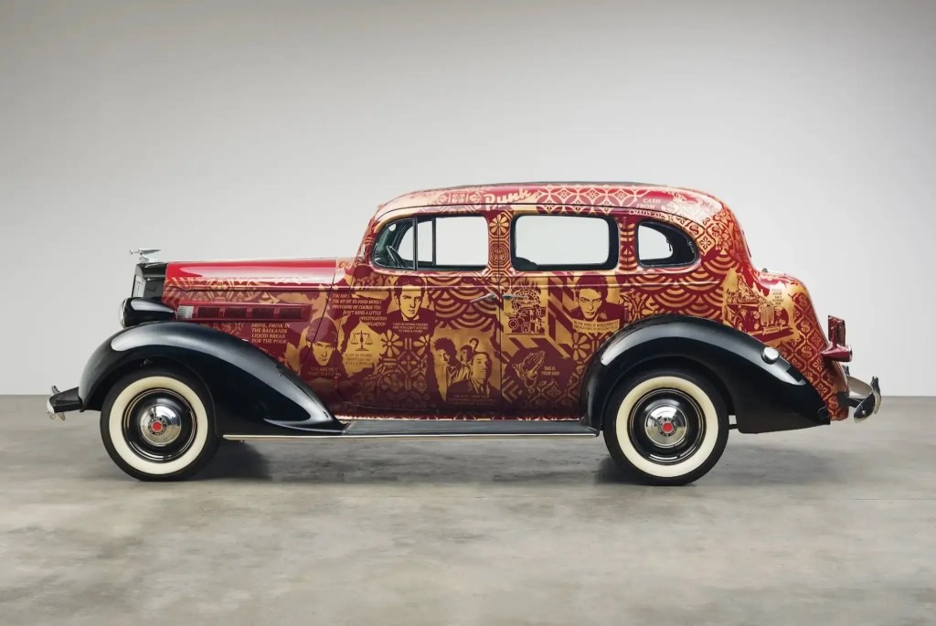 Shepard Fairey's art car