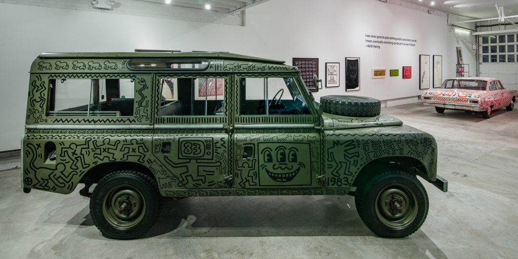 CART Dept's Keith Haring Land Rover art car